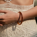 Vintage Marbled Acrylic Bracelet - DippedShop Wholesale - #1443