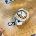 Cute Mini Lamb Wool Coin Purse Earbud Case 6S10BWB107
