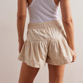 Ruffle Button Denim Shorts - DippedShop Wholesale - #1347