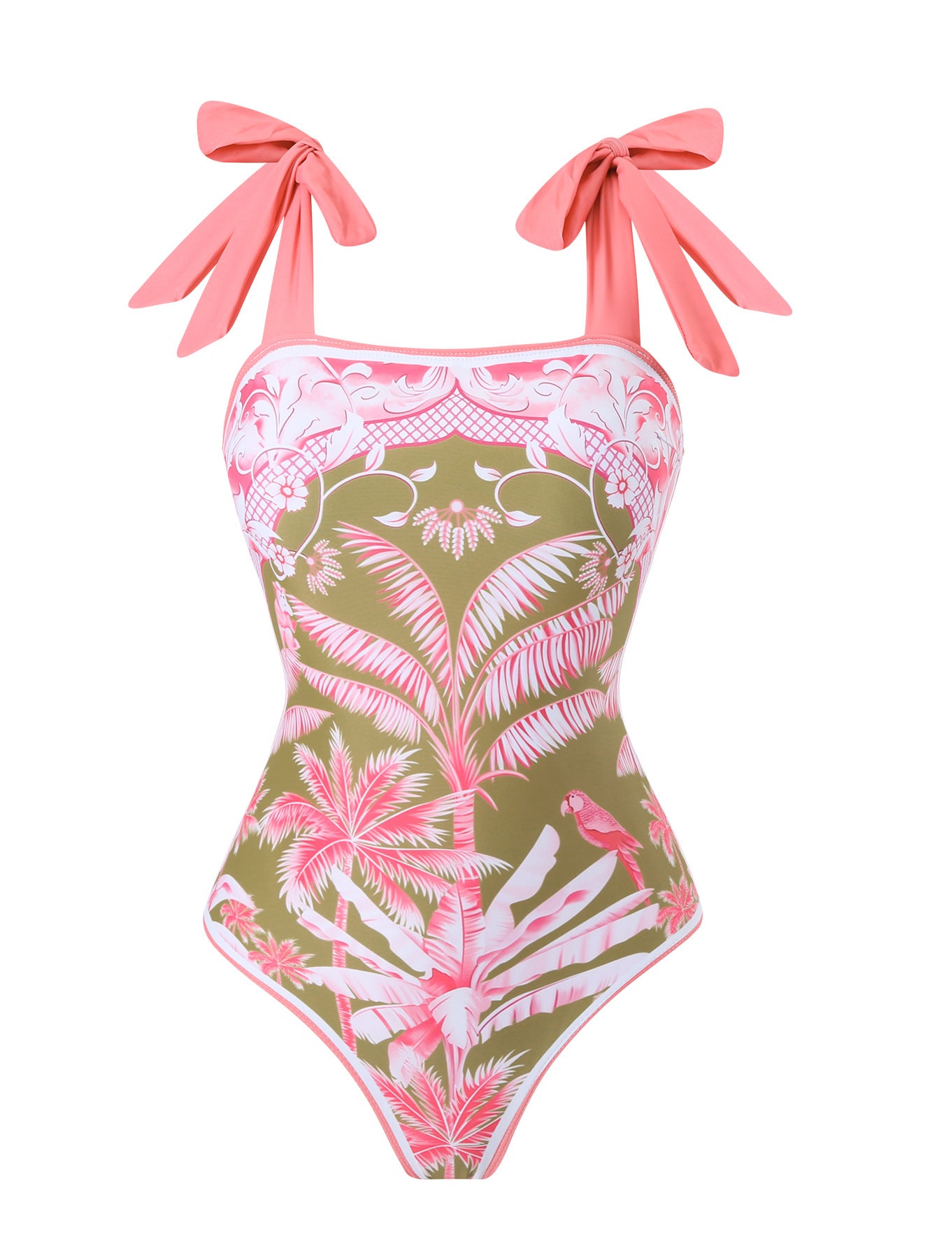 Flower Print Bikini Set - DippedShop Wholesale - #9795