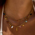 Trendy Double-Layer Choker - DippedShop Wholesale - #4323