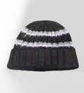 Trendy Color Contrast Striped Warm Beanie Hat 6W6HAT549