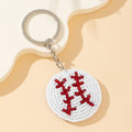 Handmade Beaded Baseball Bag Charm - DippedShop Wholesale - #3347