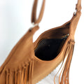 Vintage Studded Tassel Hobo Shoulder Bag 6W10BBG2360