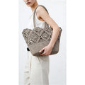 Hand-woven Hollow Beach Tote - DippedShop Wholesale - #1827