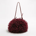 Fluffy Faux Fur Large Capacity Cloud Underarm Bag 6W10BBG2396