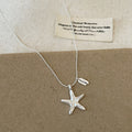 Starfish Pendant Choker Necklace - DippedShop Wholesale - #5987