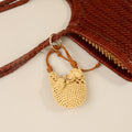Crochet Raffia Bag Charm - DippedShop Wholesale - #8339