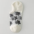 Floral Mesh Sheer Socks - DippedShop Wholesale - #6307