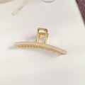 Minimalist Gold Large Metal Geometric Hiar Claw MK2MBEP6W6HCP367
