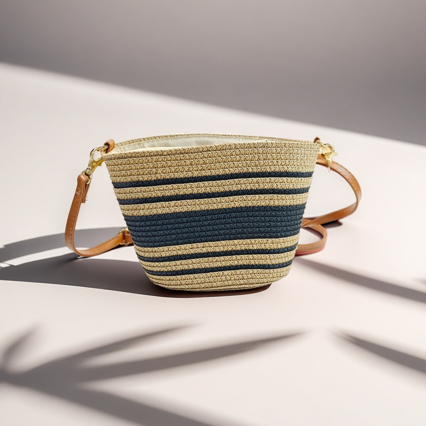 Straw Woven Crossbody Bag - DippedShop Wholesale - #8099