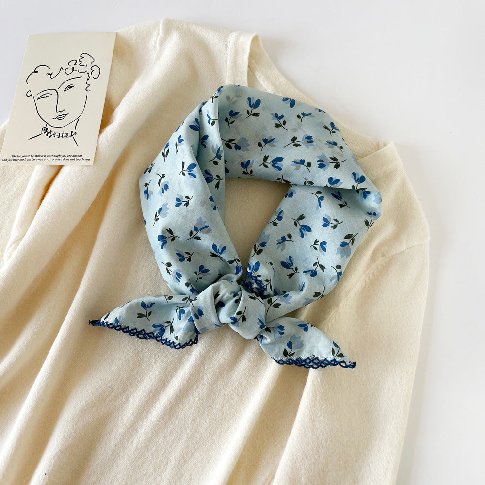 Vintage Flower Scarf - DippedShop Wholesale - #3459