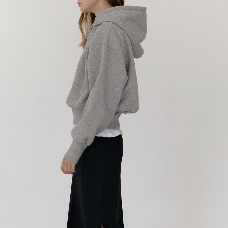 Loose Hooded Hoodie - DippedShop Wholesale - #0371