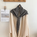 Trendy Solid Color Knit Shawl Triangle Scarf 6W6NSC102
