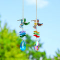 Colorful Hummingbird Crystal Window Hanging Suncatcher 6H7HLS188