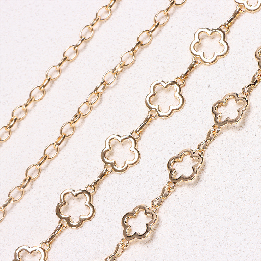 Stylish Hollow Flower Chain Wa - DippedShop Wholesale - #9171