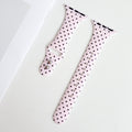 Slim Polka Dots Silicone Watch Band 6W6JWA129