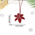 Sweet Handmade Beads Floral Pendant Bag Charm 6W10BBC806
