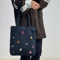 Cute Funny Animal Embroidery Lightweight Shoulder Bag 6W10BBG2501