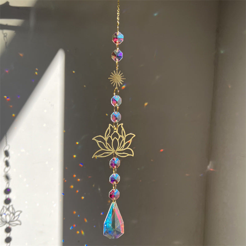 Hollow Out Lotus Suncatcher - DippedShop Wholesale - #2611