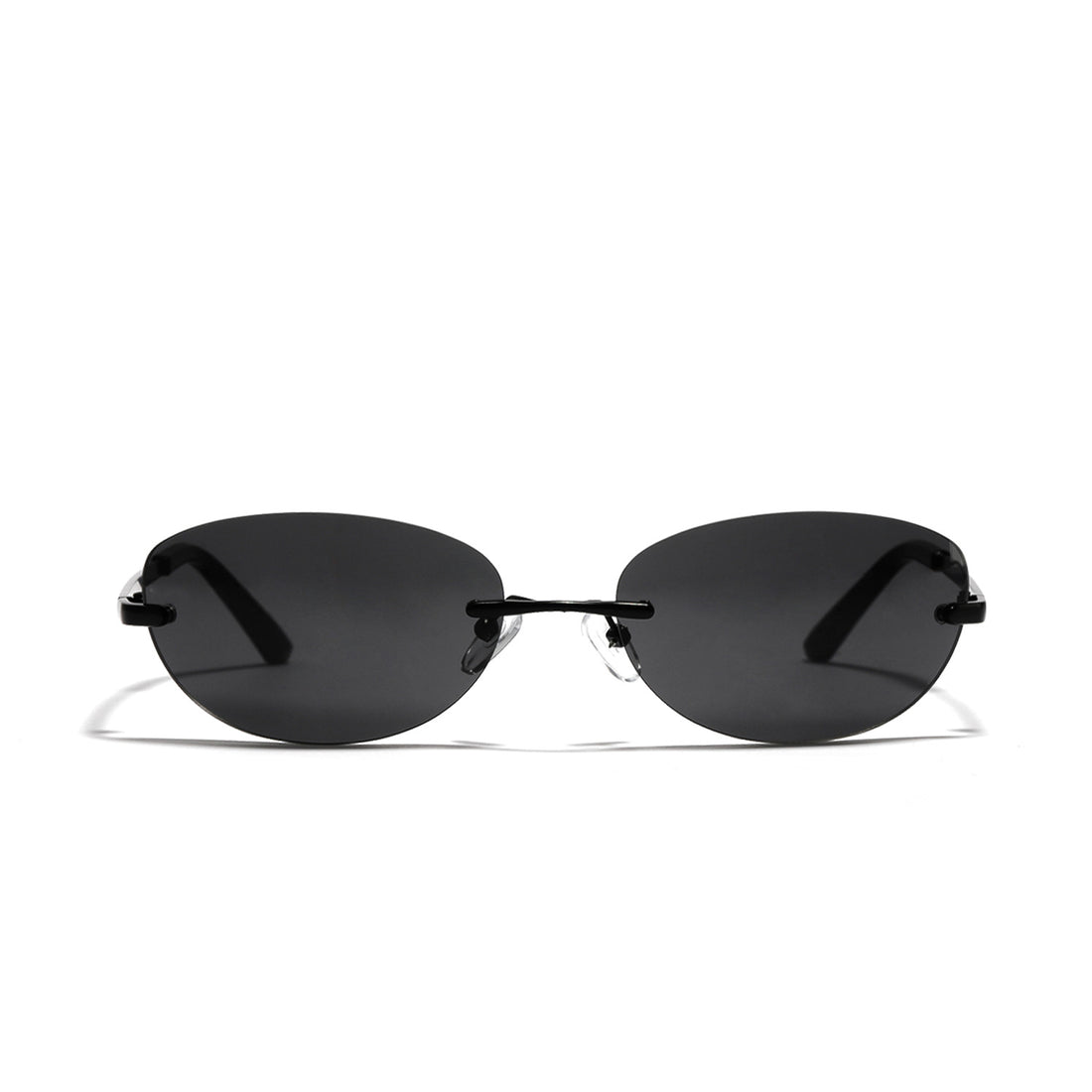 Rimless Retro Metal Minimalist Sunglasses DP25B615