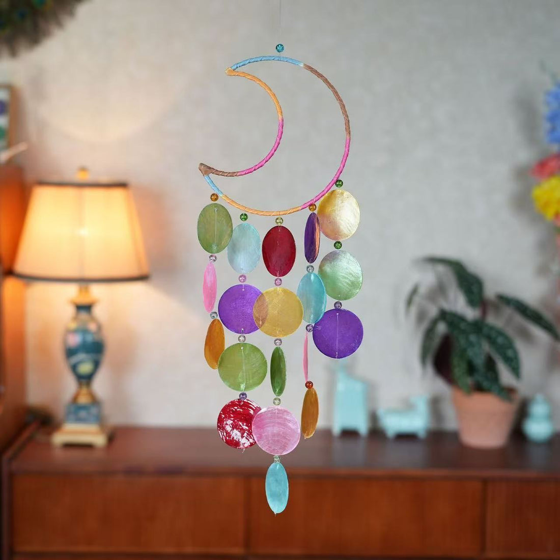 Natural Shell Wind Chime - DippedShop Wholesale - #7587