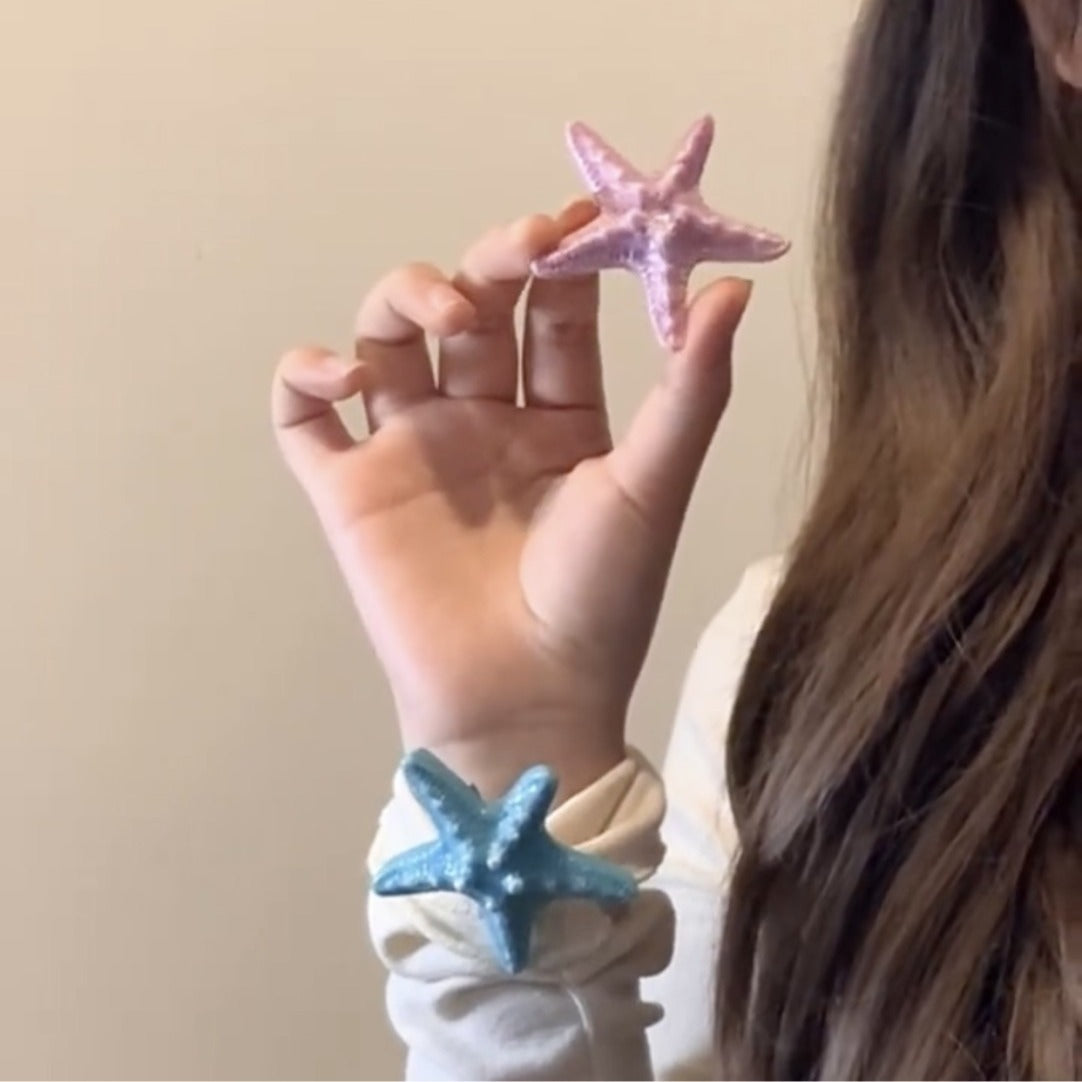 Cute Starfish Beach Side Hair Clip 8AS6HCP345L