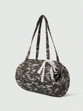 Simple Nylon Polka Dot Traver Storage Bag 6W10BBG2004