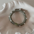 Stylish Pearl Stain High Elastic Scrunchies 6W6HSR513