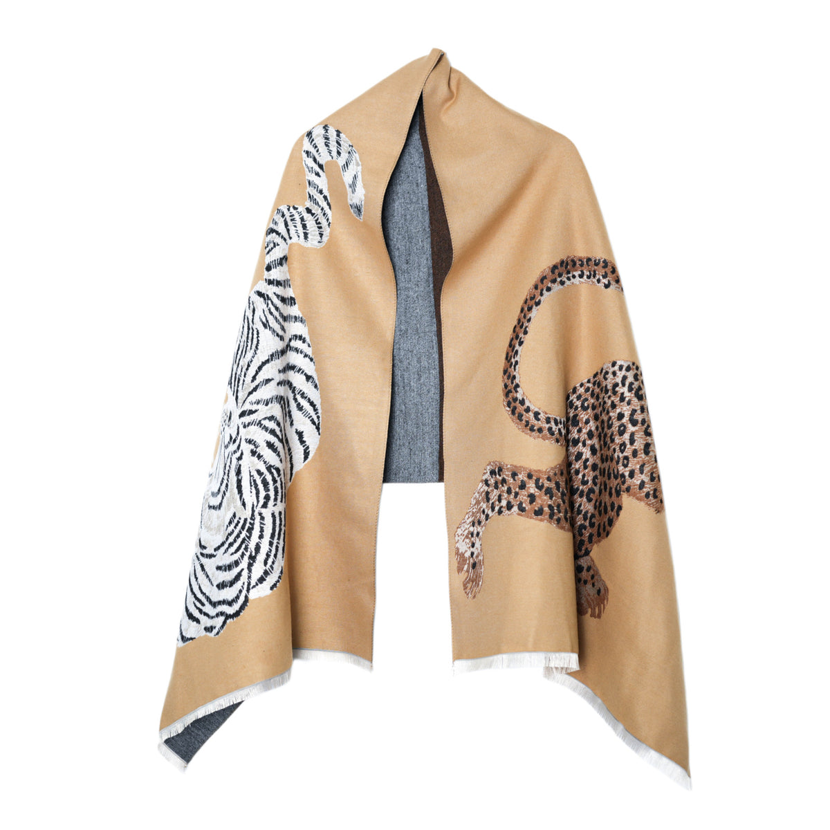 Paisley Jacquard Shawl Scarf - DippedShop Wholesale - #8787