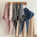 Trendy Solid Color Knit Shawl Triangle Scarf 6W6NSC102