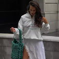 Zipper Letter Hoodie - DippedShop Wholesale - #0051