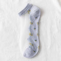 Flower Mesh Transparent Socks - DippedShop Wholesale - #5011