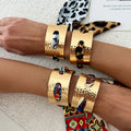 Trendy Gold Plated Leopard Pri - DippedShop Wholesale - #5891