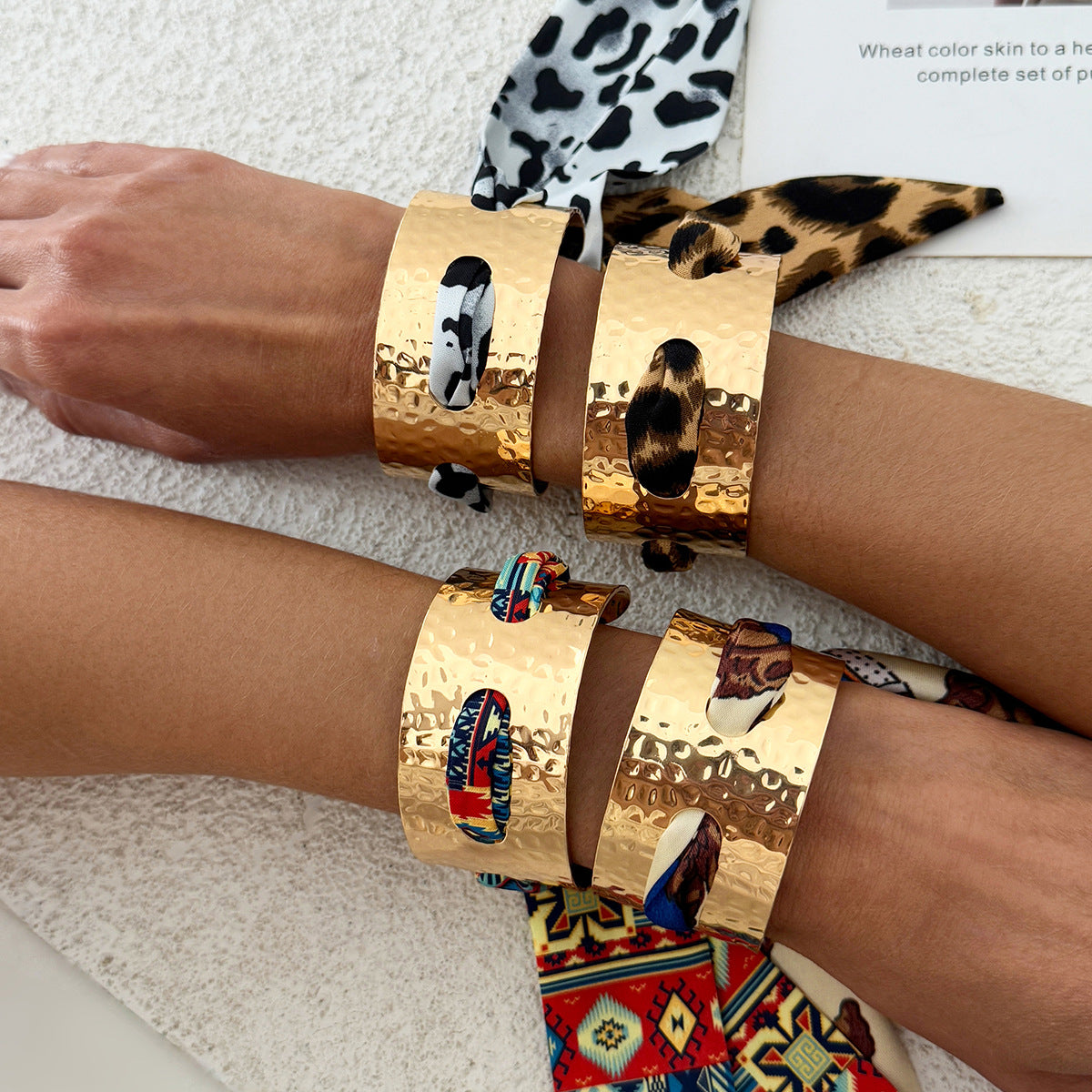 Trendy Gold Plated Leopard Pri - DippedShop Wholesale - #5891