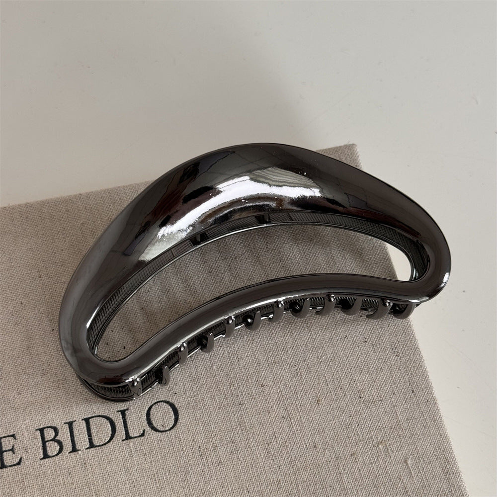 Hollow Out Geometric Mteal Large Hair Claw MK2MBEP6W6HCP361