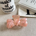 Elegant Bow Knot Tortoise Shell Large Hair Claw 6W6HCP1653