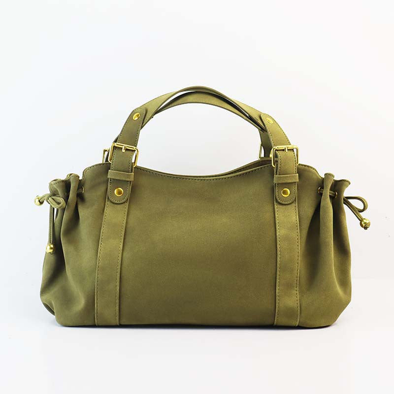 Distressed Ruched Casual Versatile Multi Color Dumpling Bag 6W10BBG1874