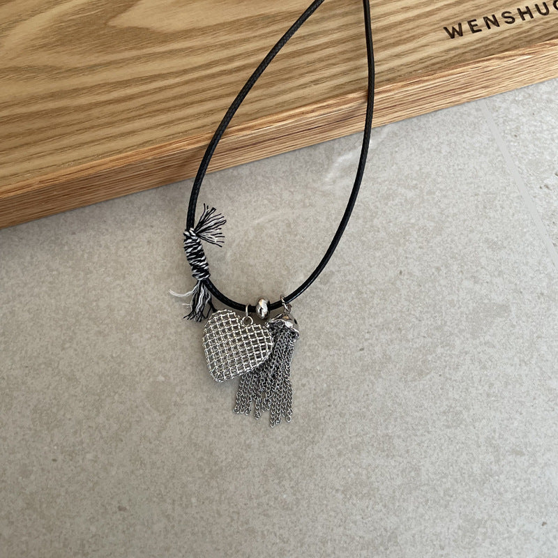 Hollow Out Love Pendant Necklace - DippedShop Wholesale - #9635