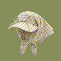 Classic Plaid Bow Tie Bandana Baseball Cap MK2BW6W6HAT101