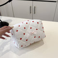 Quilted Floral Cosmetic Bag - DippedShop Wholesale - #7475