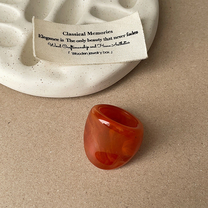 Chunky Resin Ring - DippedShop Wholesale - #0339