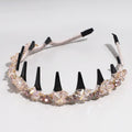 Elegant Crystal Diamond Weave Non Slip Headband MK2SPM6W6HBD03