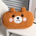 Plush Embroidery Pencil Pouch - DippedShop Wholesale - #9827