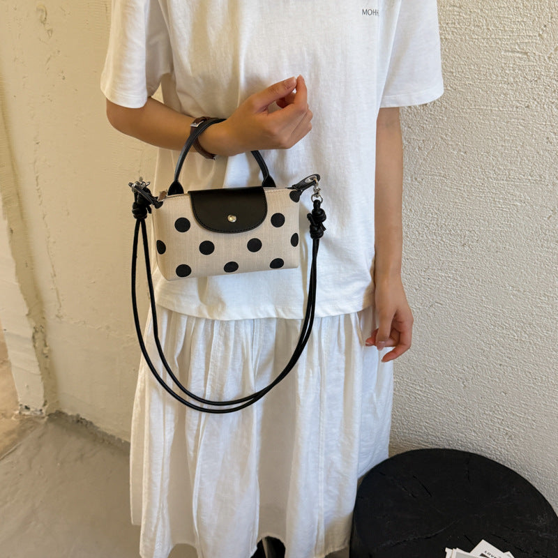Trendy Denim Dumpling Crossbody Bag 6W10BBG1847