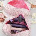 Quilted Floral Cosmetic Bag - DippedShop Wholesale - #1683
