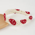Knit Flower Hair Band - DippedShop Wholesale - #7203