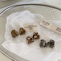 Vintage Tortoise Shell Textured Mini Claw Clip 6W6HCP1285