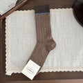 Polka Dot Diamond Mid-Calf Socks - DippedShop Wholesale - #3331