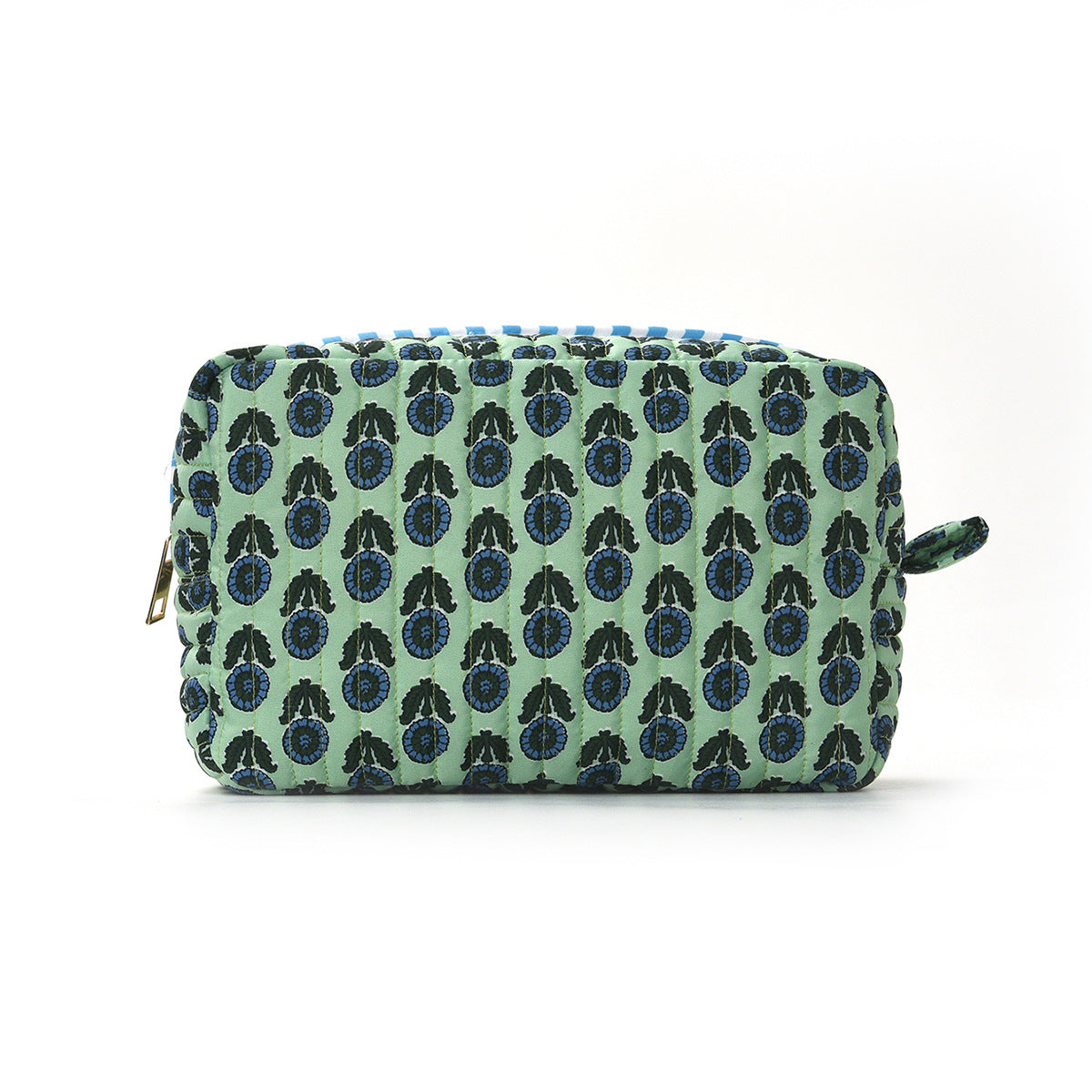 Floral Print Cosmetic Bag - DippedShop Wholesale - #4019